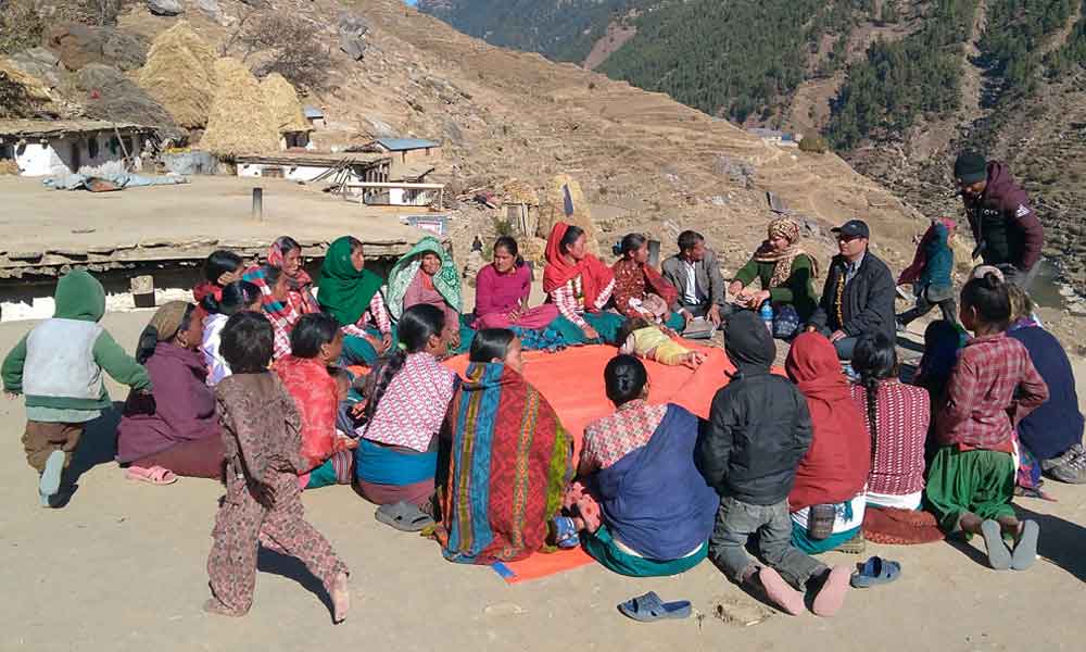 Community-health-and-development-work-in-jumla-a-women's-shg-meeting