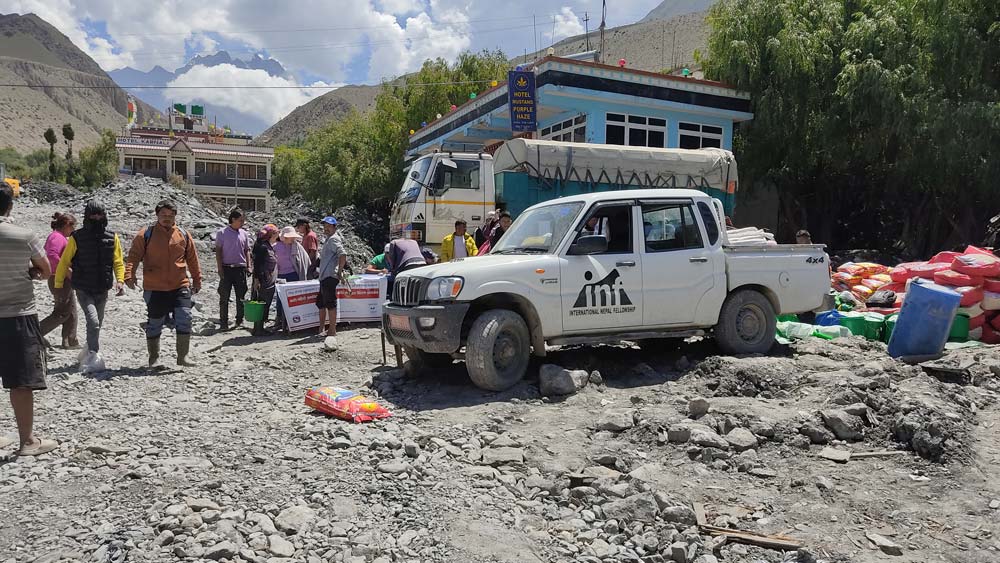 INF Nepal responds to landslide and flood disaster in Mustang