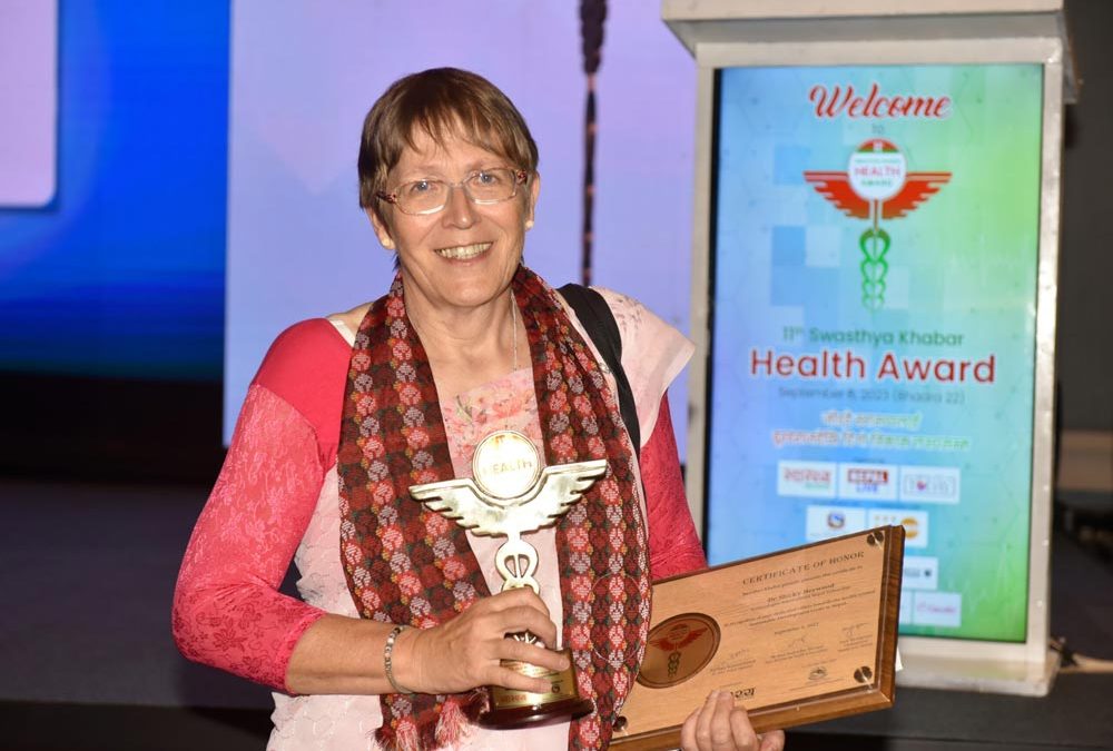 Dr Shirley honoured with the Health Award