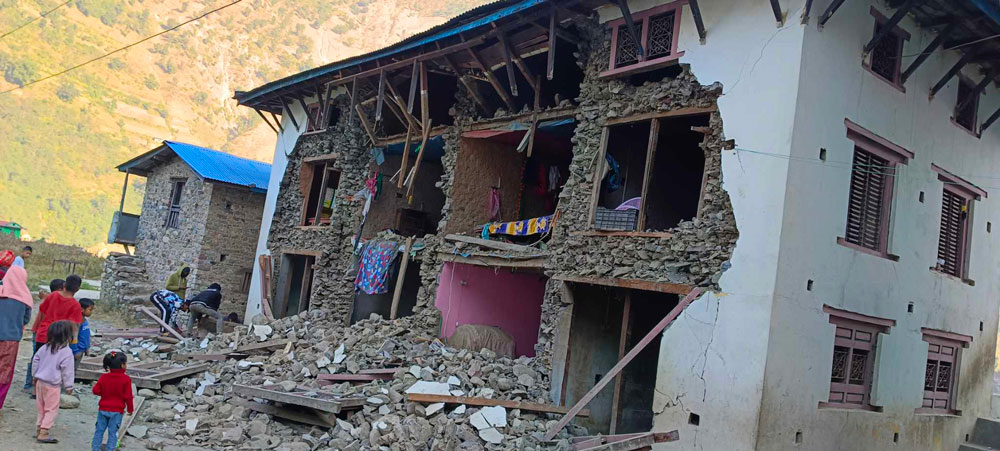 Devastating earthquake struck Jajarkot district
